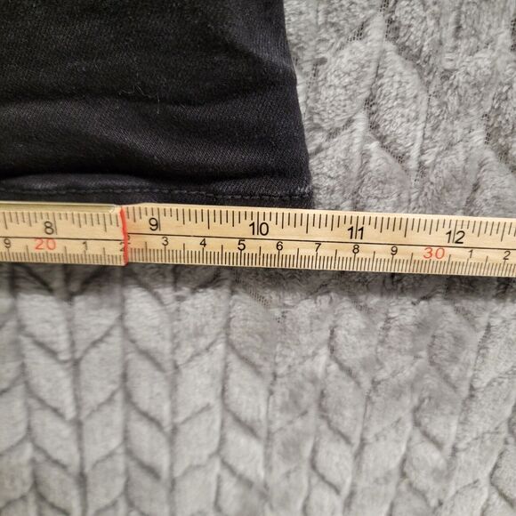 Torrid Women’s 16S Luxe Slim Boot Super Stretch Denim Black Jeans - Picture 8 of 12